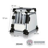 Hunde Transportbox Aluminium, Autobox Alu