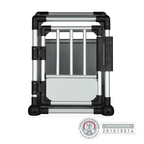Hunde Transportbox Aluminium, Autobox Alu