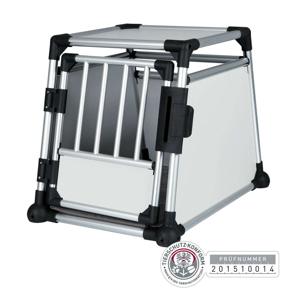 Hunde Transportbox Aluminium, Autobox Alu