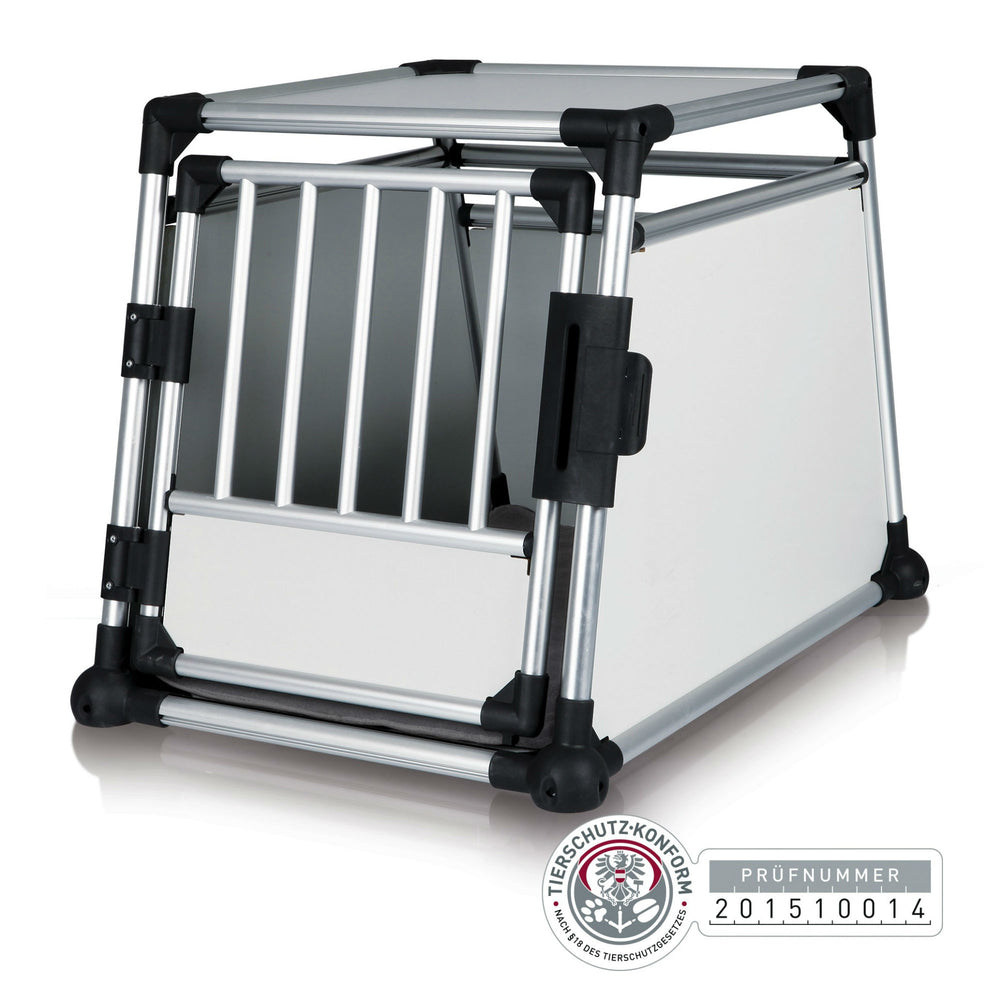 Hunde Transportbox Aluminium, Autobox Alu