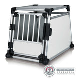 Hunde Transportbox Aluminium, Autobox Alu