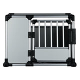 Hunde Transportbox Aluminium, Autobox Alu
