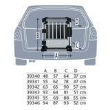 Hunde Transportbox Aluminium, Autobox Alu