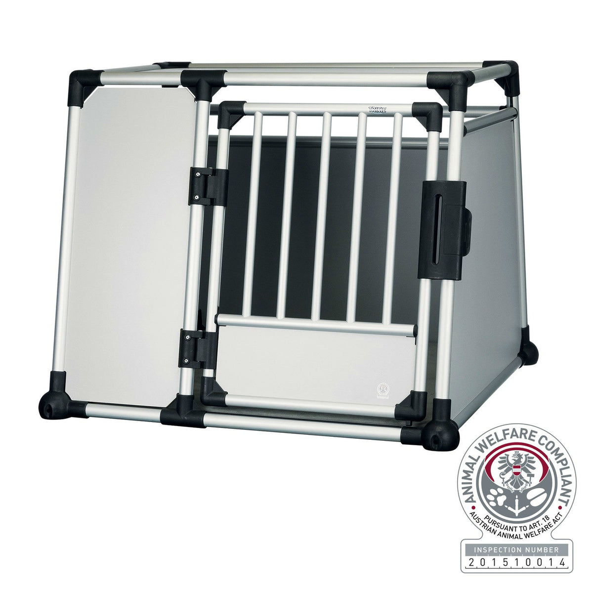 Hunde Transportbox Aluminium, Autobox Alu