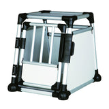 Hunde Transportbox Aluminium, Autobox Alu