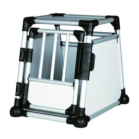Hunde Transportbox Aluminium, Autobox Alu