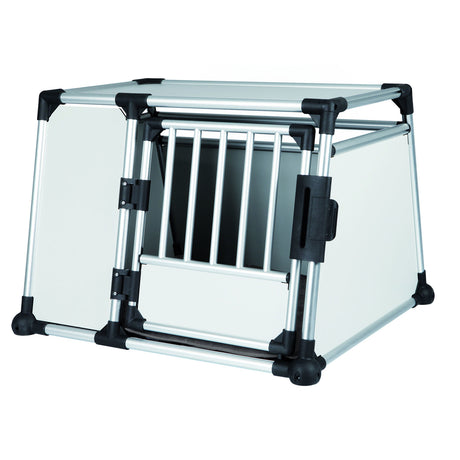 Hunde Transportbox Aluminium, Autobox Alu