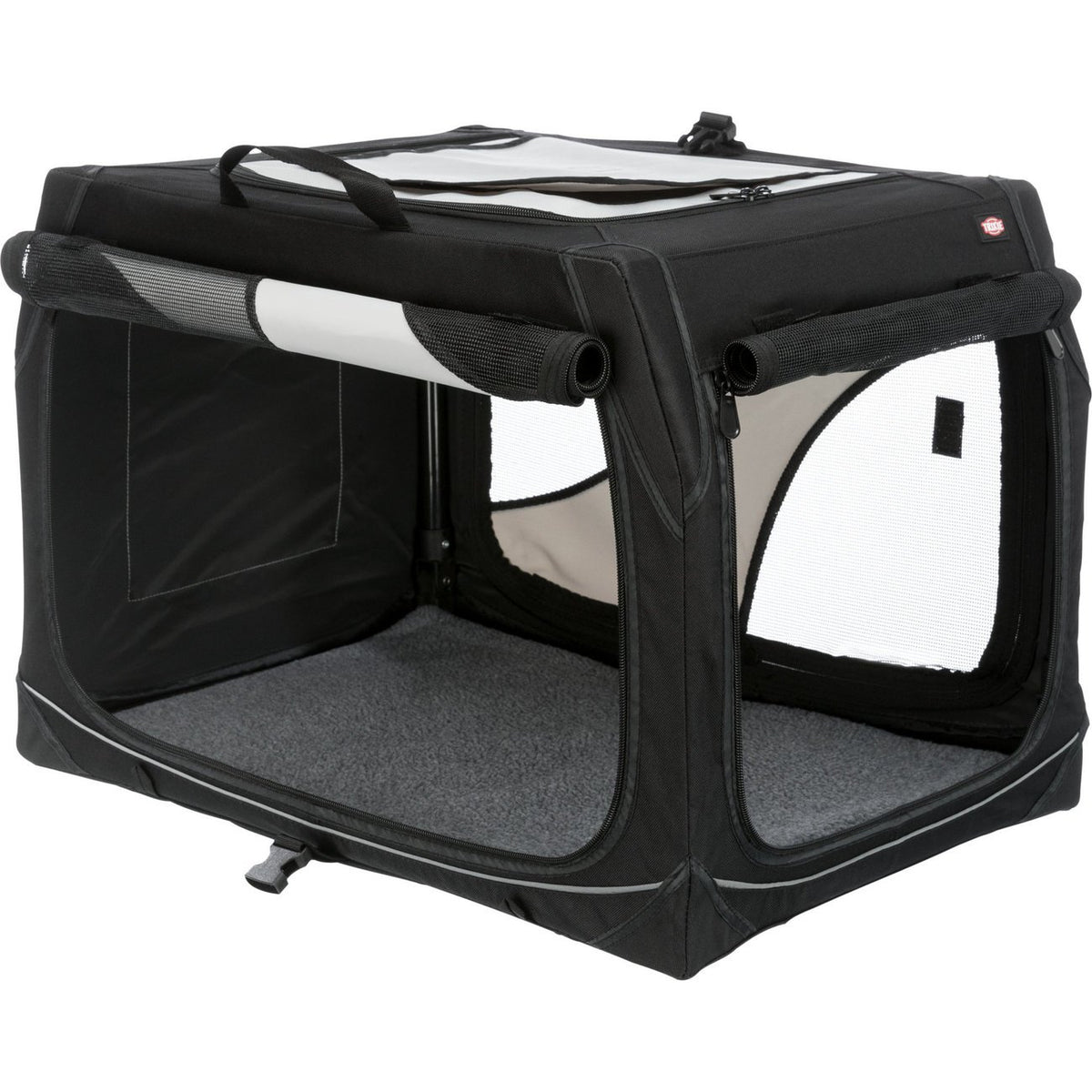 Hundetransportbox Vario mit Metallrahmen, Hundebox