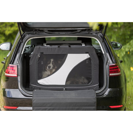 Hundetransportbox Vario mit Metallrahmen, Hundebox