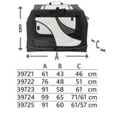 Hundetransportbox Vario mit Metallrahmen, Hundebox