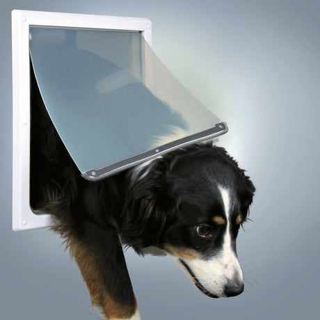 Trixie Hundeklappe mit flexibler Kunststoffklappe