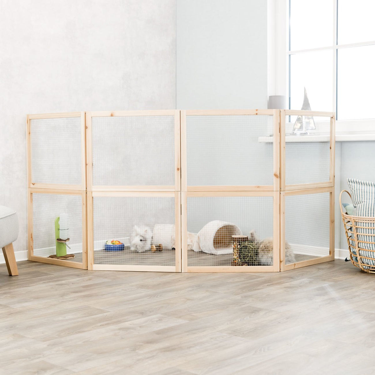 Indoor Freilaufgehege