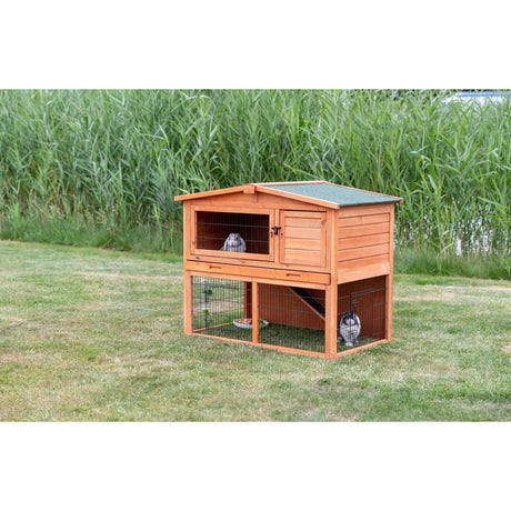 Kleintierstall mit Freilaufgehege