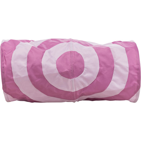 Katzen Spieltunnel mit integrierter Raschelfolie – 50 cm / ø 25 cm, diverse Farben