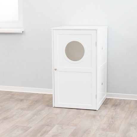 Katzenhaus für Katzentoilette doppelstöckig