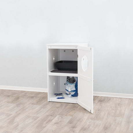 Katzenhaus für Katzentoilette doppelstöckig