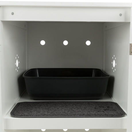 Katzenhaus für Katzentoilette doppelstöckig