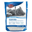 Katzenstreu aus staubarmen Silikat