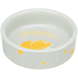 Keramiknapf für Kaninchen und Kleinnager – für Hamster: ø 8 cm, 90 ml