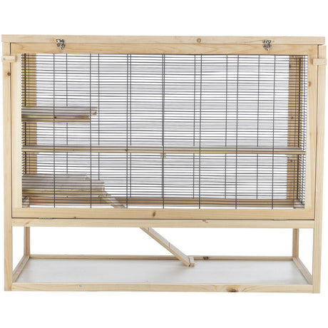 Kleintierkäfig Nagerheim aus Holz