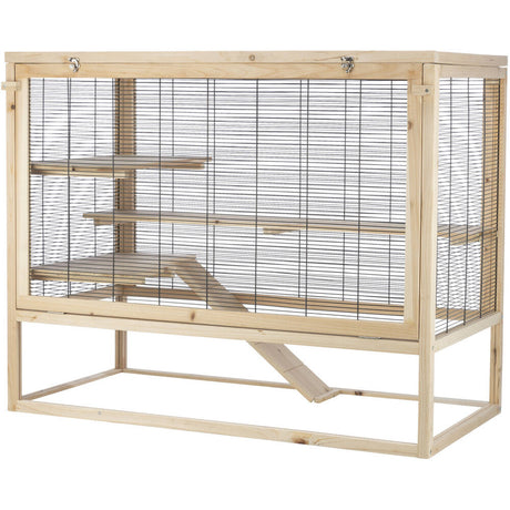 Kleintierkäfig Nagerheim aus Holz