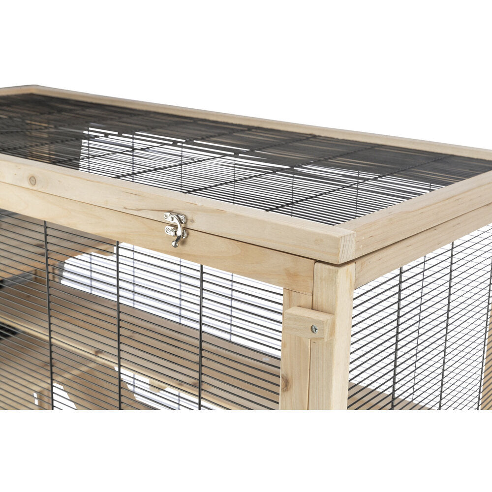 Kleintierkäfig Nagerheim aus Holz