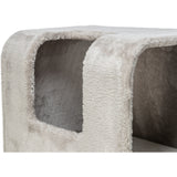 TRIXIE Kratzbaum Marina – Robuster Kratzbaum in Holz-Optik, ideal für mittlere Katzen 🏠
