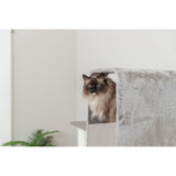 TRIXIE Kratzbaum Marina – Robuster Kratzbaum in Holz-Optik, ideal für mittlere Katzen 🏠