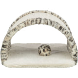 Kratzbrücke Leo – 25 cm, creme