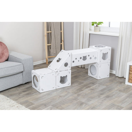 KittyPits Kartonlandschaft für Katzen aus Pappe Finca Felice