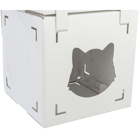 KittyPits Kartonlandschaft für Katzen aus Pappe Finca Felice