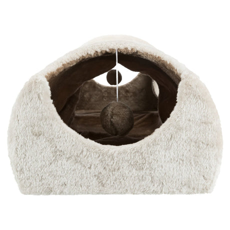 Kratztunnel für Katzen mit Sisal