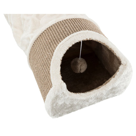 Kratztunnel für Katzen mit Sisal