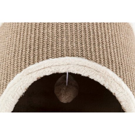 Kratztunnel für Katzen mit Sisal