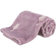 Kuscheldecke Lilly – 70 × 50 cm, beere