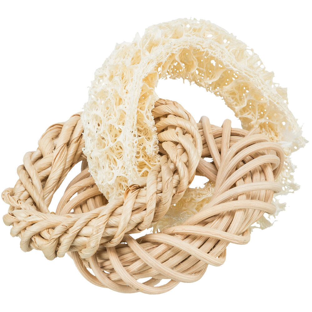 Luffa-Spielzeug mit Rattan