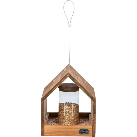 natura Vogelfutterhaus zum Aufhängen & Silo