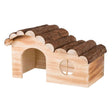 Trixie Natural Living Haus Hanna für Kleintiere aus Holz geflammt