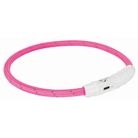 Trixie Hunde Leuchtring Nylon USB
