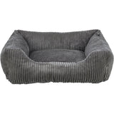 Orthopädisches Hundebett Vitalbett Jonna aus Cordplüsch