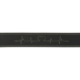 Rustic Fettleder Hundehalsband für kehlkopfschonendes Anleinen