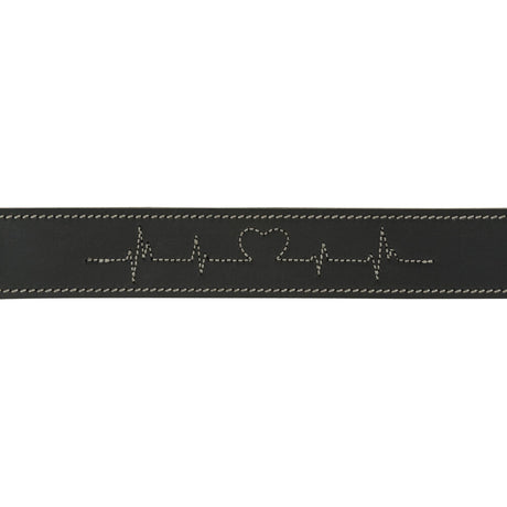 Rustic Fettleder Hundehalsband für kehlkopfschonendes Anleinen