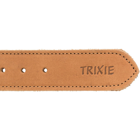 Rustic Fettleder Hundehalsband für kehlkopfschonendes Anleinen