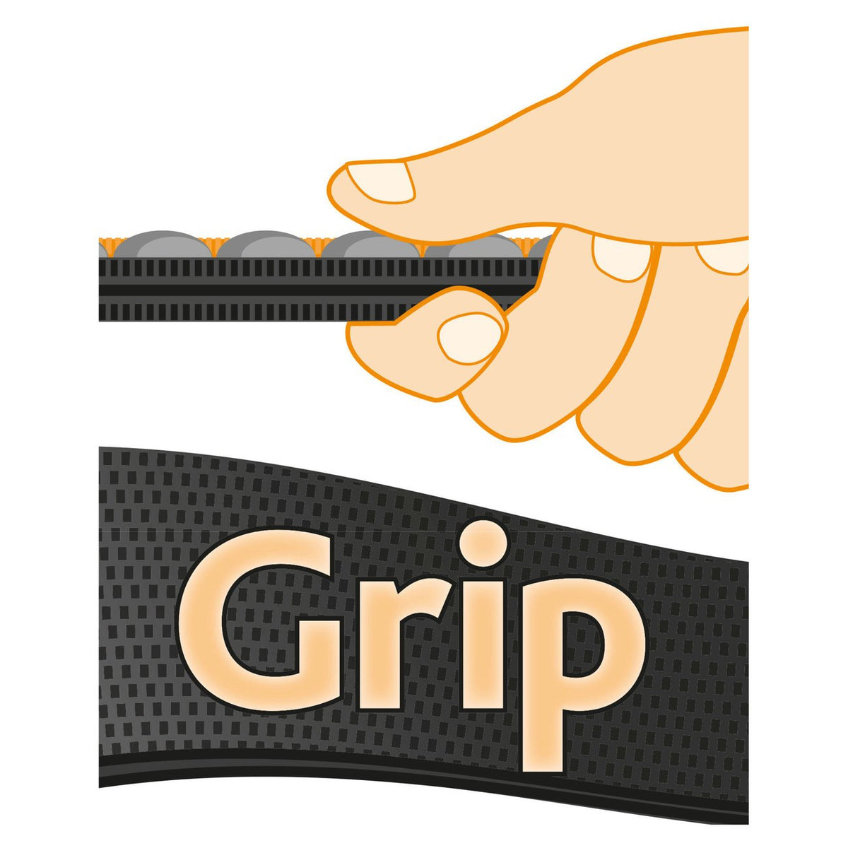 Schleppleine Fusion gummiert