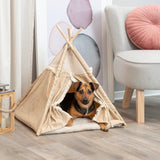 Soft Edition Boho Tipi für Katzen und kleine Hunde
