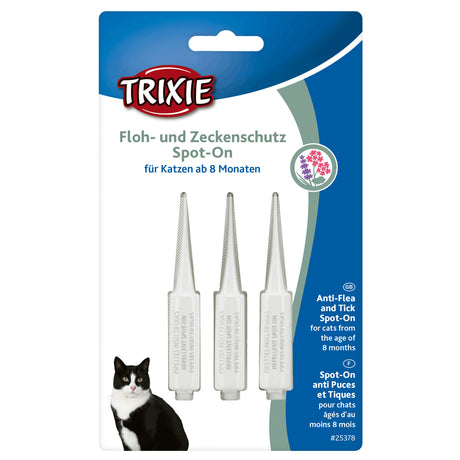 TRIXIE Spot On für Katzen Zeckenschutz