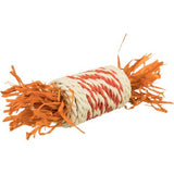 Stroh-Rolle für Kaninchen und Meerschweinchen – 18 cm