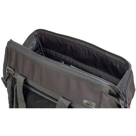 TRIXIE Transporttasche Finlay – Dein stylischer Begleiter für Hund & Katze – 43 × 26 × 32 cm, schwarz/grau