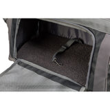 TRIXIE Transporttasche Finlay – Dein stylischer Begleiter für Hund & Katze – 43 × 26 × 32 cm, schwarz/grau