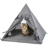 TRIXIE Tipi Samoa STRONG Edition: Gemütliche Hundehöhle oder Katzenhöhle – 55 x 50 x 55 cm